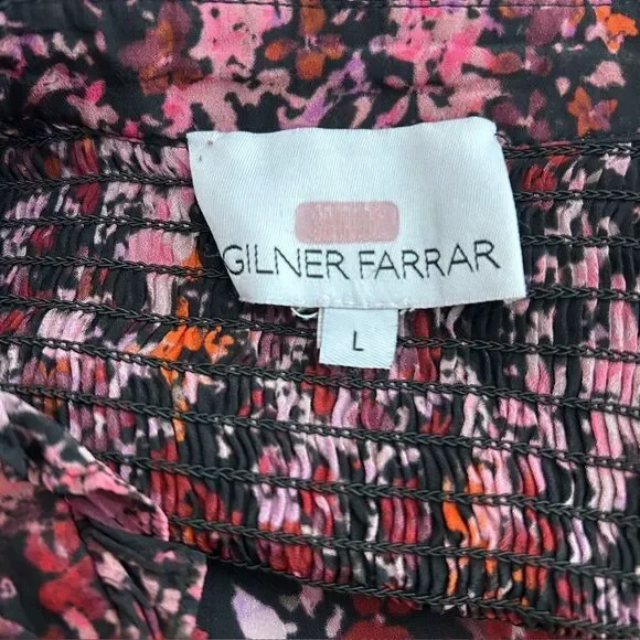 GILNER FARRAR Riley Ruffle Top Size Large - Picture 9 of 9